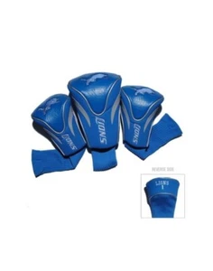 NFL Offiziell 3er Set Contour Golf Driver, 3 und x Headcovers Detroit Lions - Bild 1 von 1