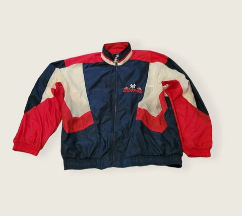 Vintage Starter NY Yankees World Series Champions Windbreaker Jacket Large Cover