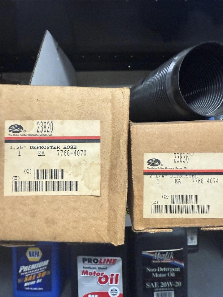 Gates 23820 Heater Duct Hose - Image 1 of 2