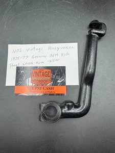 NOS Vintage Husqvarna 1975-77 Genuine OEM Kick Start Lever Arm - New - Picture 1 of 7