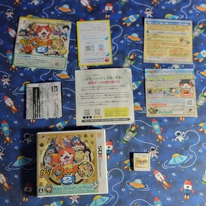 Yo-kai Watch 2 Fleshy Souls Japanese Version Nintendo 3DS REGION LOCK - Picture 1 of 4