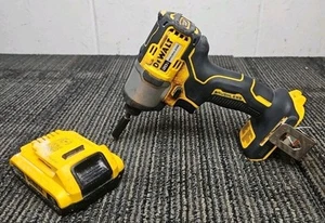 DeWalt Tools DCF840 1/4" (6mm) 20V Cordless Impact Driver + 2.0Ah Battery - Picture 1 of 15