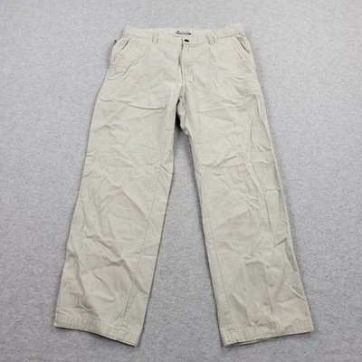 Columbia Pants Womens 10 Beige Chino meas 32x28 - Image 1 of 4