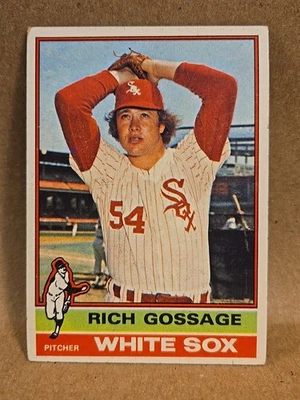 1976 Topps Baseball #180 Goose Gossage Chicago Whitesox MLB HOF VG-EX  - Image 1 of 4