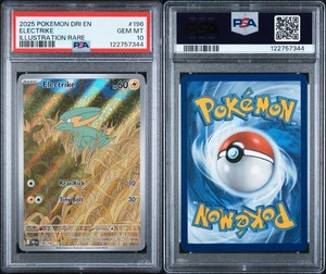 2025 Electrike 196/182 IR Pokemon Destined Rivals PSA 10 - Picture 1 of 1
