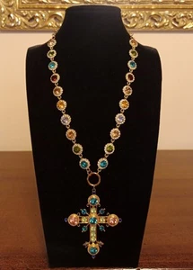 Collana Con Croce Gioiello - Foto 1 di 5