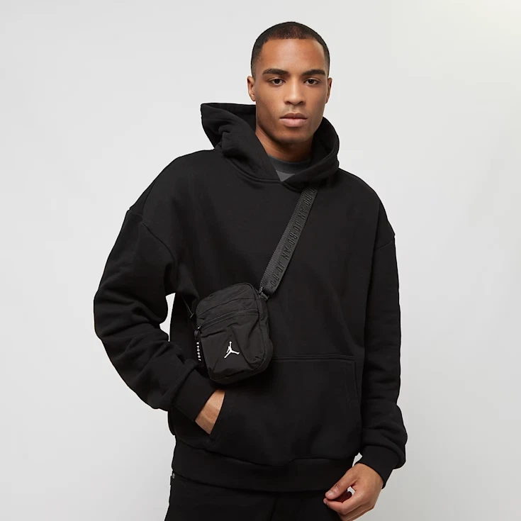 Nike Jordan Crossbody Bag Fanny Pack Hip Waist Belt Festival Black 9A0631-023