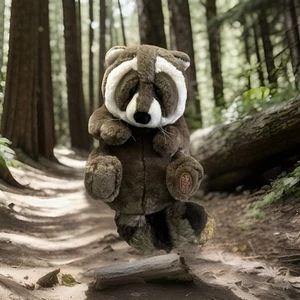 Dakin Lou Rankin Friends Sammy Raccoon 12” Plush Toy Original Tags - Bild 1 von 7