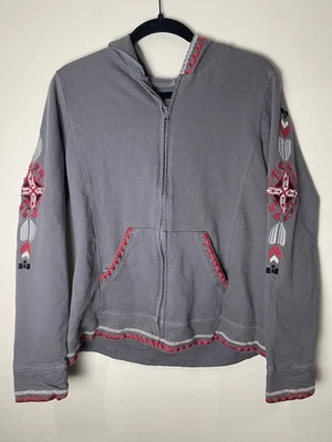 Chaqueta con Capucha Roper Mujer AZTEC Damas Bordada Suroeste Exterior XL Foto 1 de 4
