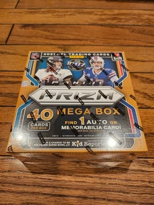 2021 Panini Prizm NFL Football Mega Box FANATICS Exclusive NEW SEALED - Image 1 of 3
