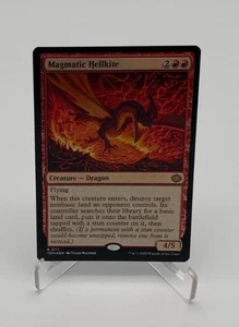 Magic The Gathering TCG MTG Tarkir Dragonstorm Magmatic Hellkite Foil 0111 - Picture 1 of 4