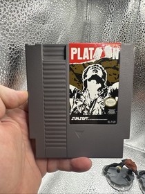 Platoon Nes Cleaned Tested Working