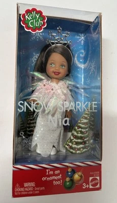 Mattel -Barbie/Kelly Holiday 2003 - Snow Sparkle Nia #55908 B1345 NRFB - Image 1 of 4