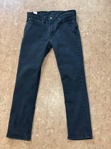 Levi's 511 schmale schwarze Jeans - Herren 34 x 32 - Stretch, Hosenschlitz mit Reißverschluss, sehr guter Zustand - Bild 1 von 11