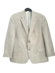 Nordstrom 100% Leinen beige neutral leichter Sportmantel / Blazer / Jacke 50 - Bild 1 von 23