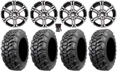 ITP SS212 14" Wheels Machined 30" Sniper 920 Tires Yamaha Viking Wolverine - Imagem 1 de 4