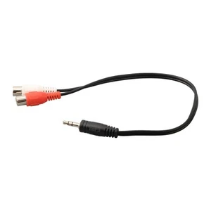Cinch-Stecker Audio Kabel Adapter Gold 5 mm Buchse Hochwertig Praktisch - Bild 1 von 12