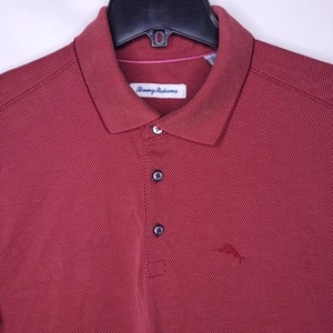 Polo Tommy Bahama uomo grande maglia rossa - Foto 1 di 13