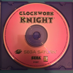 Clockwork Knight (Sega Saturn, 1995) Disc Only Tested Working