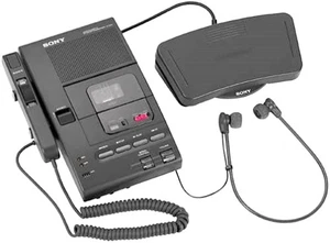 Sony M-2020 Microcassette Dittatore e Trascrittore con Microfono Manuale - Foto 1 di 4