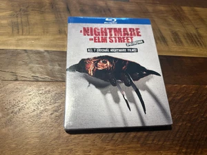 A Nightmare On Elm Street Collection Blu ray-7 Movies-Slipcover-NEW - Picture 1 of 1