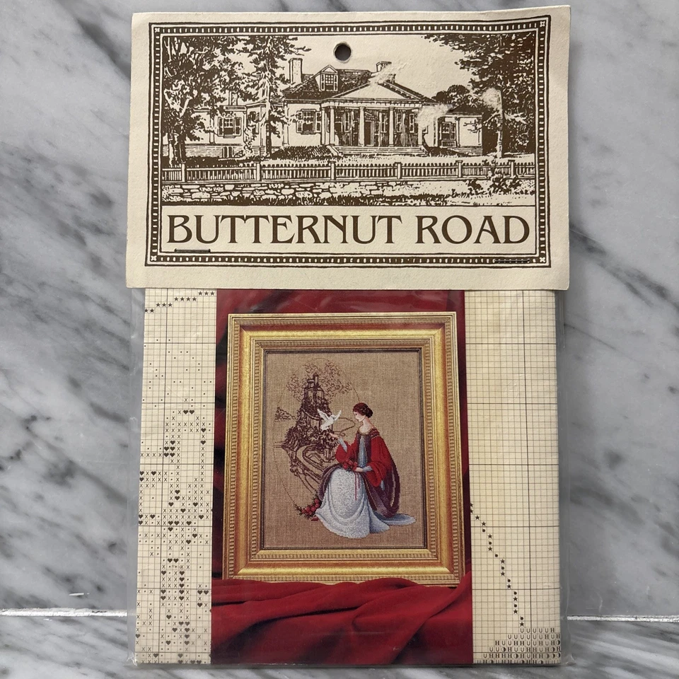 Butternut Road Counted Cross Stitch Pattern BR8 ONCE UPON A TIME Marylin Leavitt - Image 1 of 3
