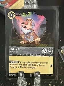 Sneezy Noisy Knight Disney Lorcana Shimmering Skies COMMON 180/204 - Bild 1 von 1