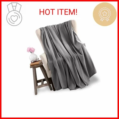 Manta polar microfleece tamaño doble - Tiro de felpa ligero supersuave para cama Foto 1 de 2