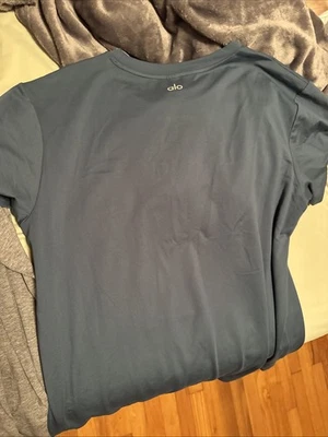 Alo Yoga shirt green L, Gym Shark long sleeve L - Image 1 of 4