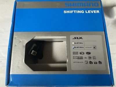 Shimano SLX Shift Lever SL-M7100-IL Left Hand 2 Speed Rapidfire Shifter EV Fit - Image 1 of 4