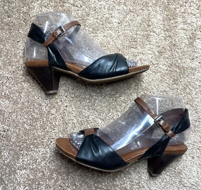 Naya Telluride High Heels Womens 6.5 Leather Ankle Strap Comfort Cuban Comfort - Image 1 of 4