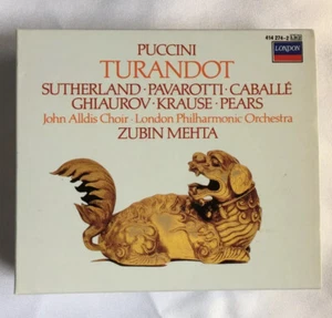 Puccini:  Turandot, 1973 Zubin Mehta Conducts London Philharmonic, 2 CD Set - Bild 1 von 4