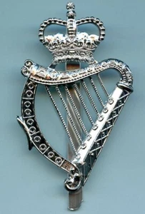 18th London Regiment ( London Irish Rifles ) Anodised Cap Badge - Picture 1 of 2