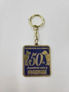 Vintage Keychain 50th Anniversary The Humane Society Of The United States - Picture 1 of 5