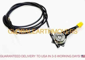 JCB BACKHOE - THROTTLE CABLE ASSY. WITH LEVER (PART NO. 910/44400 910/34900) - Picture 1 of 2