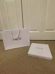 NW DIOR AUTH LUXURY Gift Sweater, Jewelry Box, Tissue Paper Shopping Bag, Ribbon - Picture 1 of 5