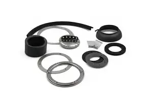 fuel filler set on bonet for Porsche 914 chrome shiny - Foto 1 di 1