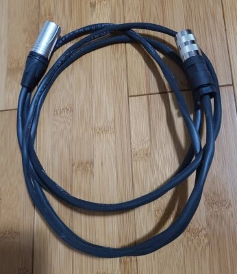 Cable de alimentación Bolex MST (7 pines), XLR macho de 4 pines, ~2 m (6,6 pies) Foto 1 de 4