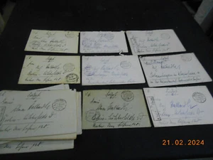 ca. 20 x Feldpost 1.WK Leutnant Infanterie Regiment 330 MG Kompanie 1917/18 - Picture 1 of 5