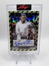 Ronaldo Nazario 2023 Leaf Metal WhatNot Exclusive Autograph Super Rare SSP /5