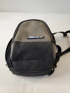 Nintendo Game Boy Advance SP 3 Pocket Black Gray Travel Carry Case Backpack Bag - Picture 1 of 8