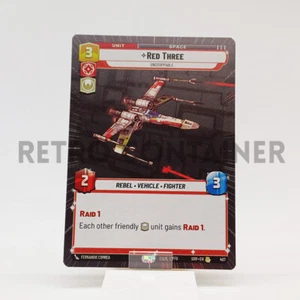 STAR WARS UNLIMITED SPARK OF REBELLION 407 R Red Three Hyperspace - Picture 1 of 1