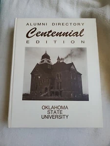 Directorio de ex alumnos edición centenaria Universidad Estatal de Oklahoma 1890-1990 (HC, EN MUY BUENA CONDICIÓN) - Imagen 1 de 14