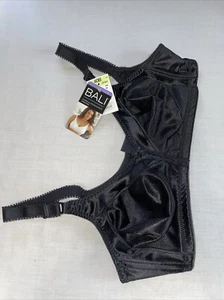 Bali Full Support Womens Lace Rim Bra Size 40B Black Comfort M Frame Cup NWT - Picture 1 of 12