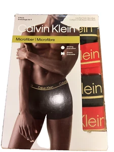 CALVIN KLEIN UOMO (PICCOLO) CONFEZIONE 4 BAULI VITA BASSA NUOVI CON ETICHETTE NP26660-600 - Foto 1 di 5