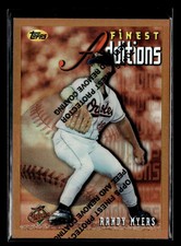 1996 Topps Finest Refractor #204 Randy Myers Orioles