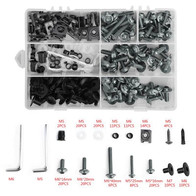 Fairing Bolts Screws Kit For Yamaha YZF R6/1 R25 R125 R3 T-MAX MT XJR #8 - Image 1 of 4