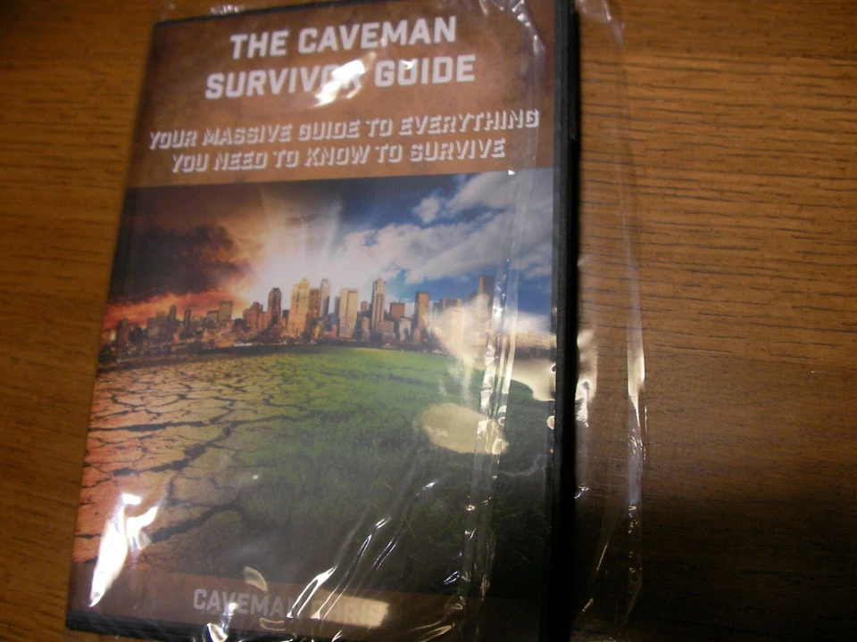The Caveman Survivor Guide DVD Survival By Caveman Chris - NEW  - Image 1 of 1