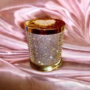 LUXURY CANDLE CRYSTAL DIAMOND CANDLE HEALTHY CANDLES NATURAL CANDLES - Picture 1 of 2