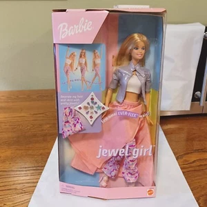 JEWEL GIRL BARBIE DOLL FIRST EVER-FLEX WAIST 28066 NEW 2000 MATTEL - Picture 1 of 12